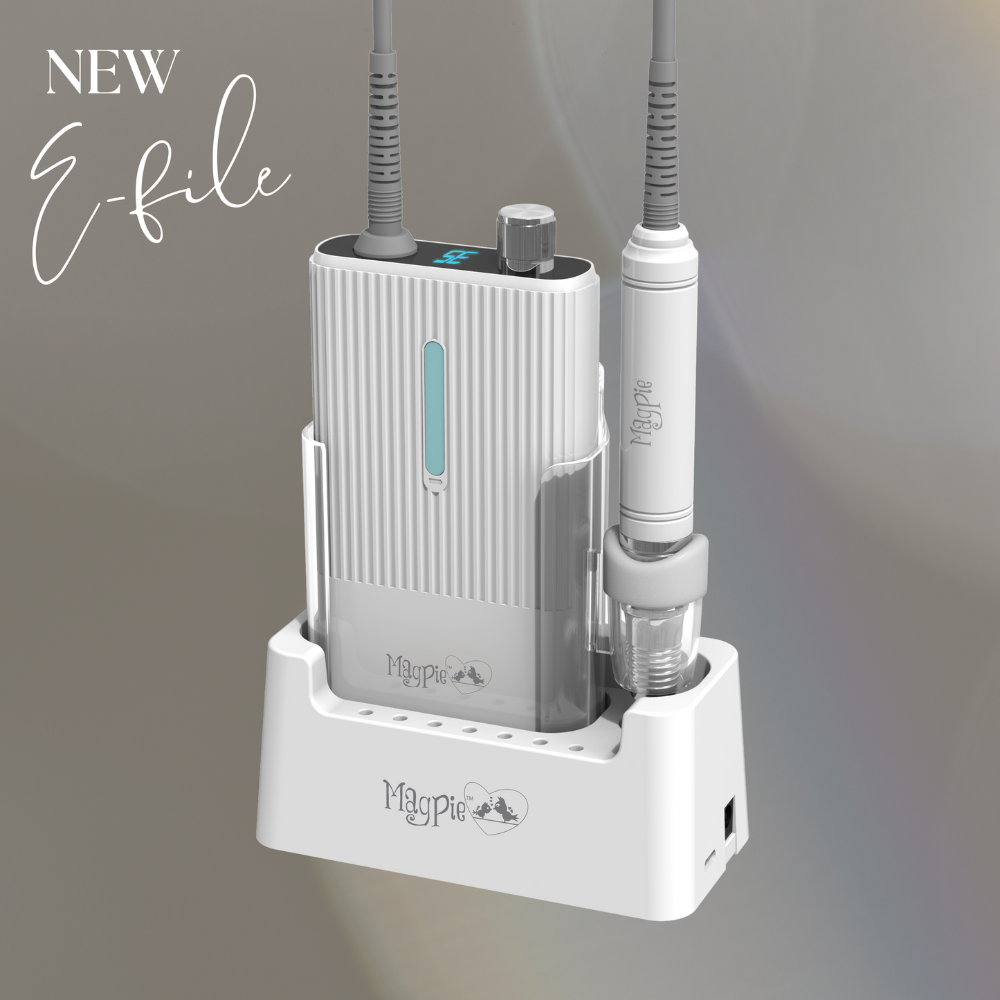 NEW AND IMPROVED - Magpie Rechargeable Efile - White