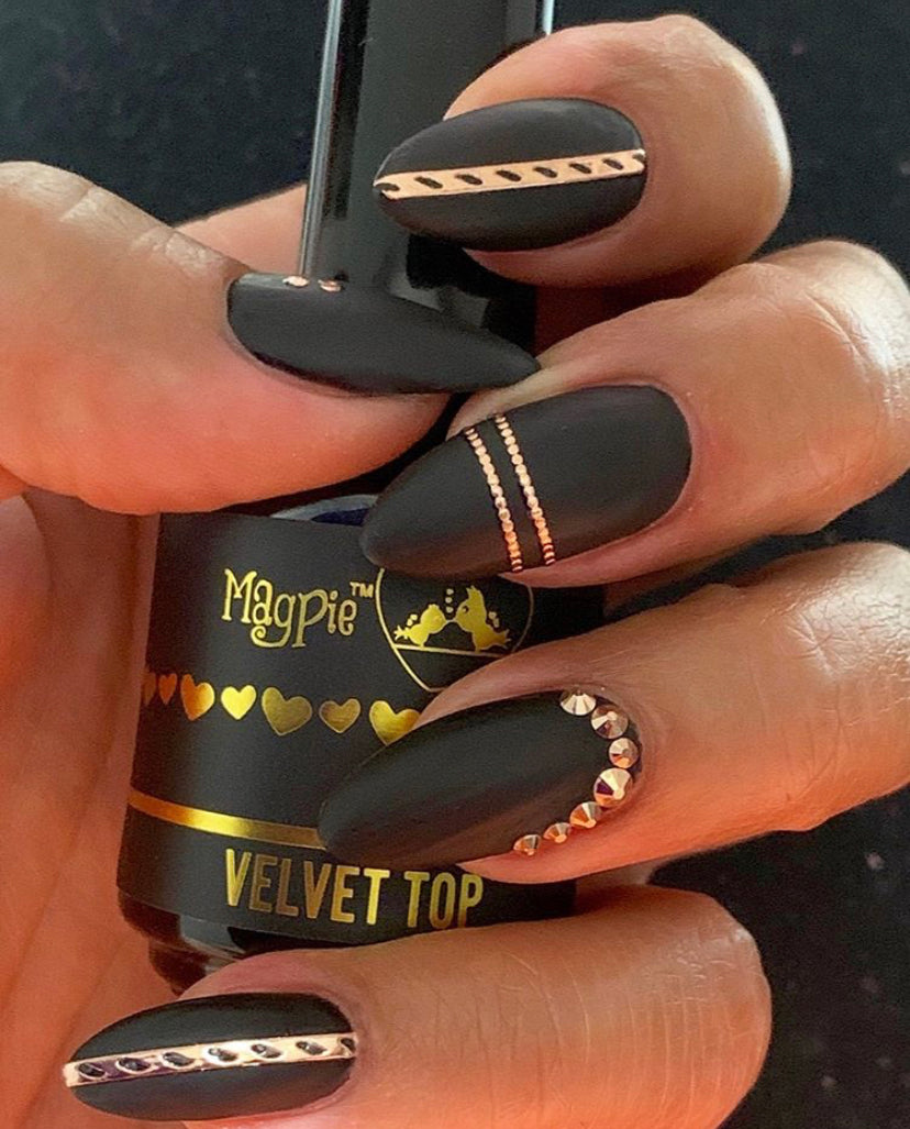 Velvet Top MATTE Top Coat (no wipe) – MagpieBeautyUSA