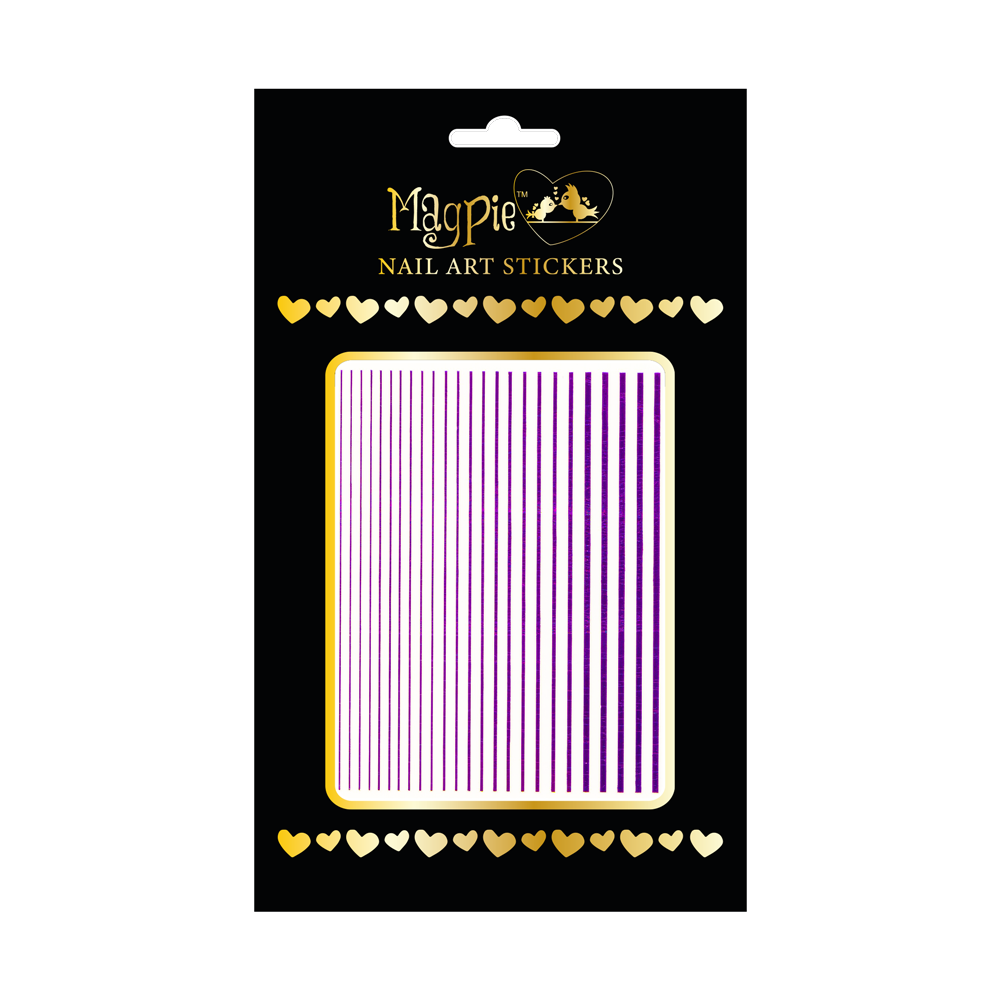 Sticker #84 - Stripes, Purple