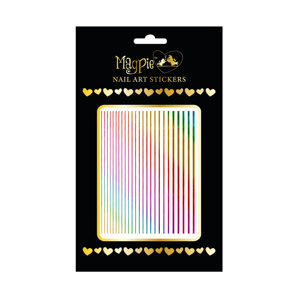 Sticker #84 - Stripes, Rainbow