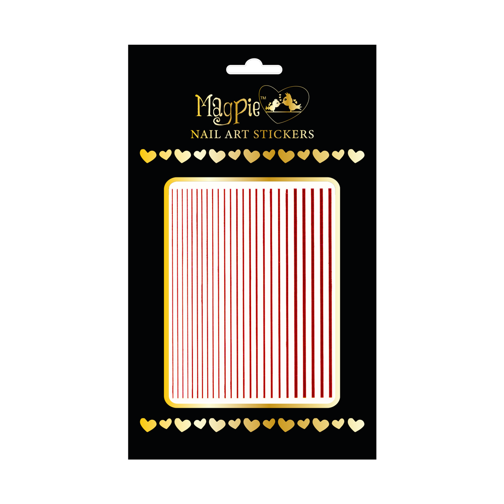 Sticker #84 - Stripes, Red