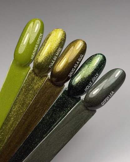 Heather Green Gel Color