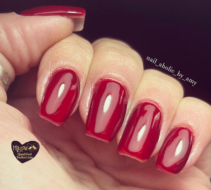 Dark Red Jellie Gel Color