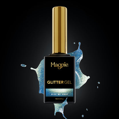 Blue Me Away Glitter Gel