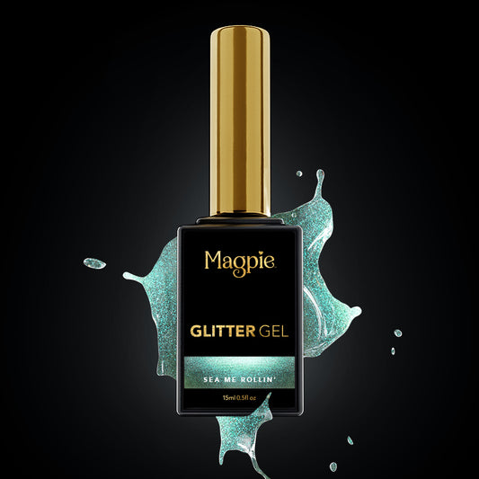 Sea Me Rollin' Glitter Gel