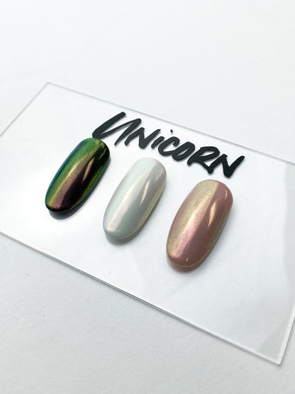 Unicorn Chrome Dust - Clear Holographic Chrome