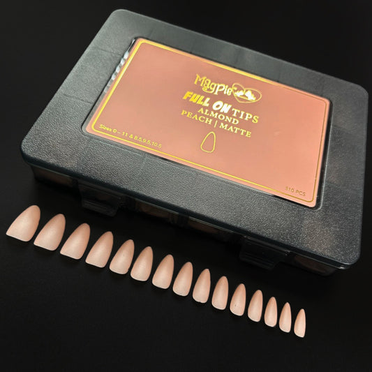 ClearanceFull On Tips - Peach Almond