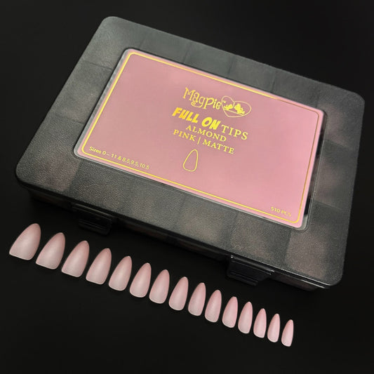 Clearance Full On Tips - Pink Almond