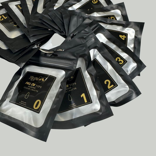 REFILL Full On Tips - Almond, matte