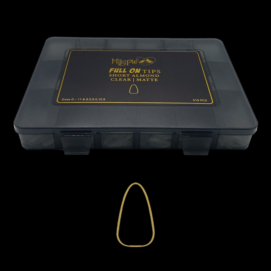 Full On Tips - Short Almond, matte