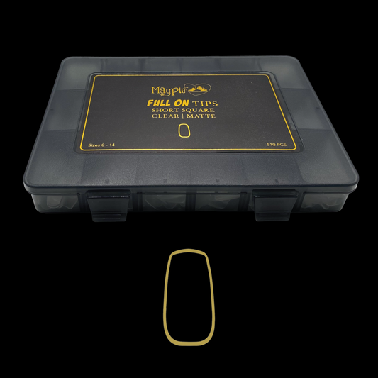 Full On Tips - Short Square, matte