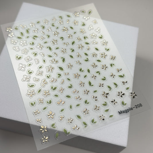 Sticker 208 - winter floral