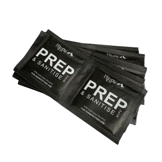 Prep & Sanitise Wipes, 100 pack