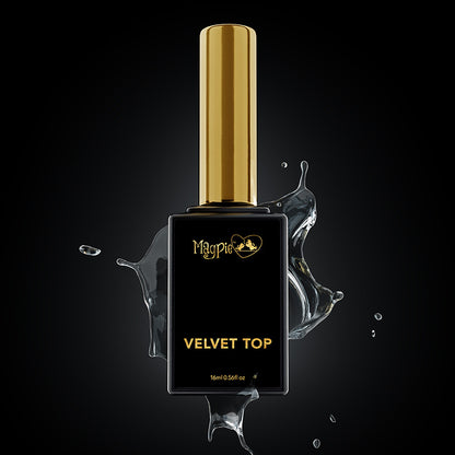 Velvet Top - MATTE Top Coat (no wipe), square