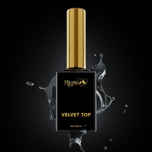 Velvet Top - MATTE Top Coat (no wipe), square