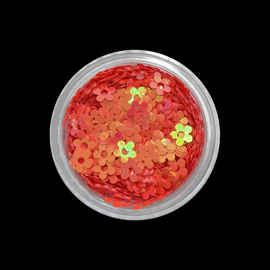 Flowers Orange - Stacker Pot