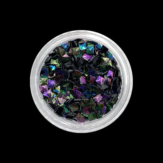 3D Square Dark - Stacker Pot