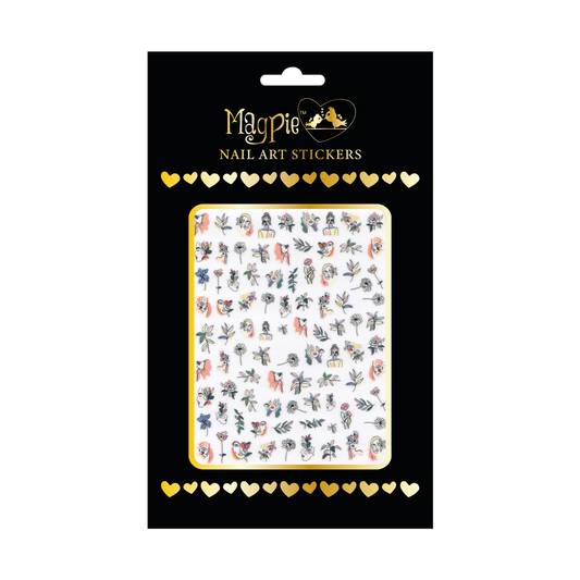 Sticker #68 - Modern Faces/Floral