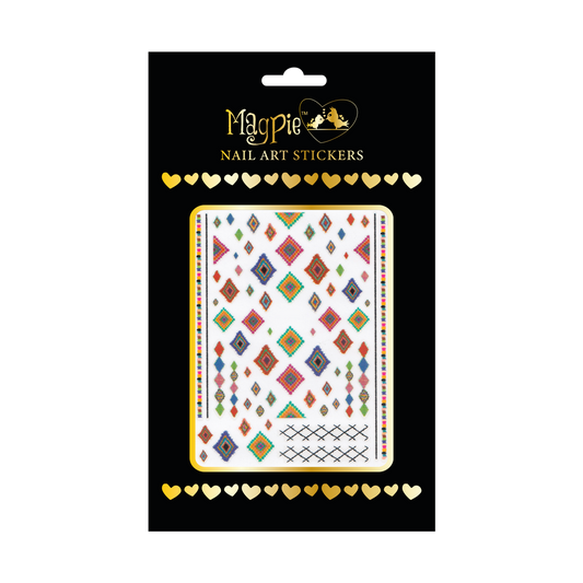 Sticker #78 - Colorful Tribal