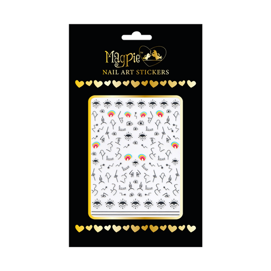 Sticker #79 - Rainbows and Eyeballs