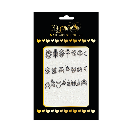 Sticker #80 - Black and White Geometric