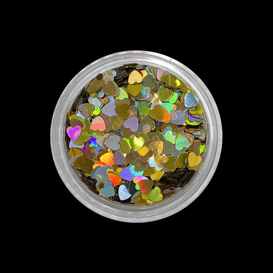 Load image into Gallery viewer, Hearts Silver/Gold Holo - Stacker Pot
