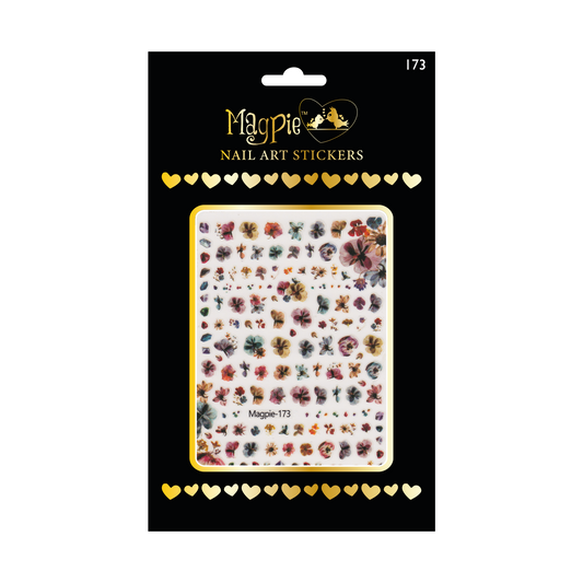 Sticker #173 - Pressed Flowers (easy milk bath!)