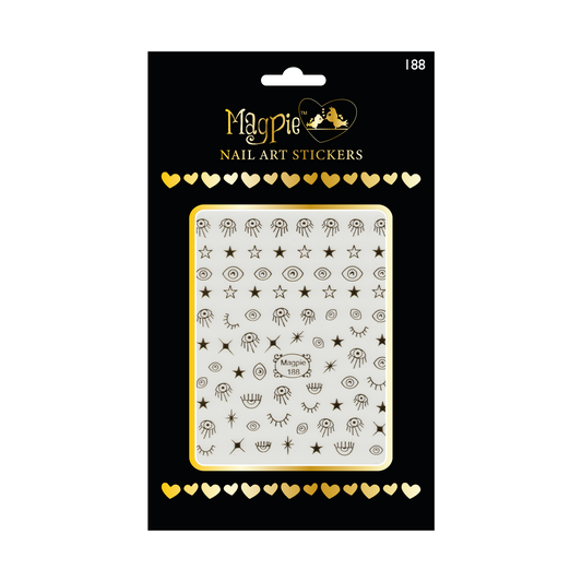 Sticker #188 - Starbursts and Eyes
