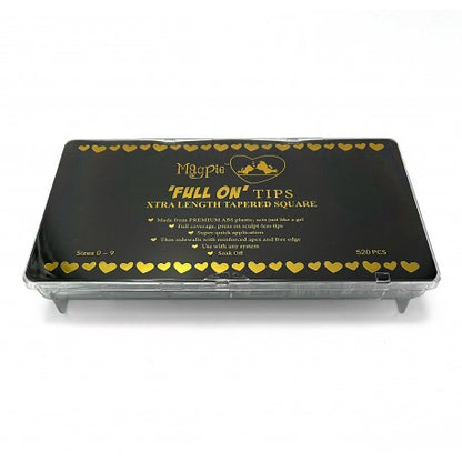 Clearance Full On Tips - XTRA LENGTH TAPERED SQUARE