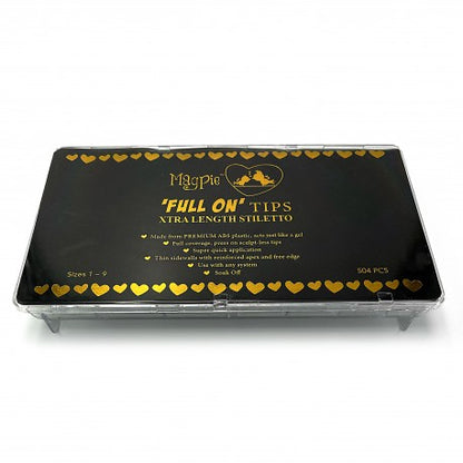 Clearance Full On Tips - XTRA LENGTH STILETTO