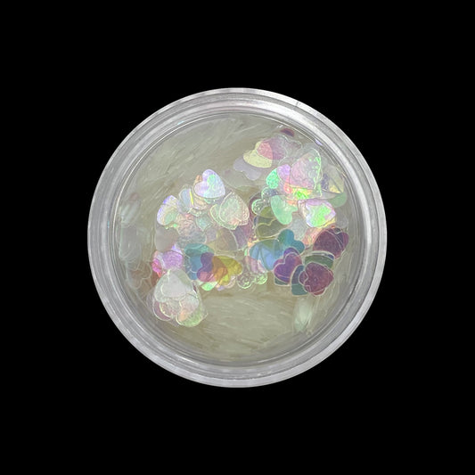 Hearts Iridescent - Stacker Pot