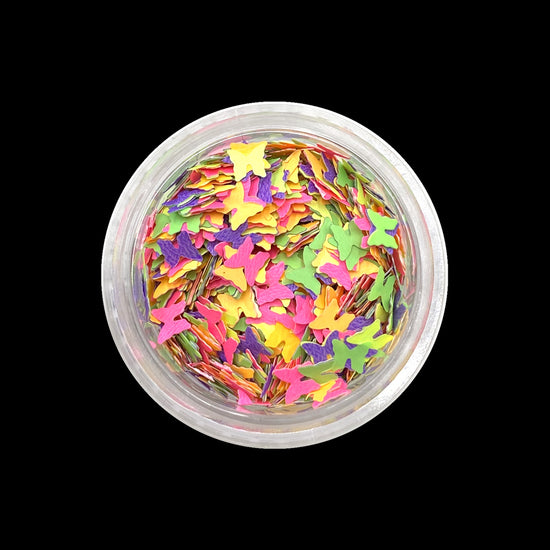 Butterfly Neon Rainbow - Stacker Pot
