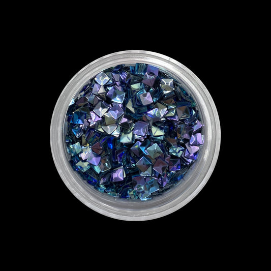 3D Square Blue - Stacker Pot