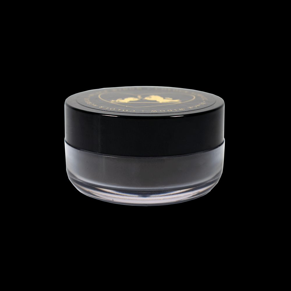 Black Widow Color Acrylic Powder, 20g pot