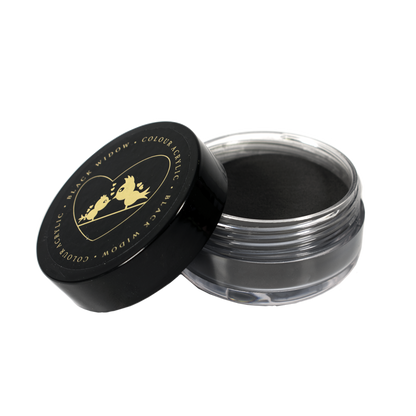 Black Widow Color Acrylic Powder, 7g pot