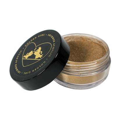 Golden Girl Shimmer Acrylic Powder, 7g pot