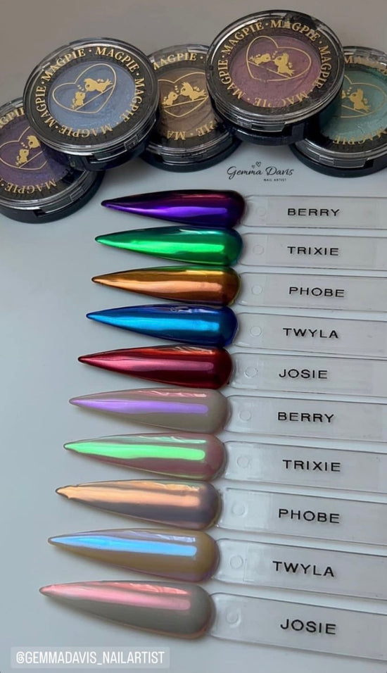 Compact Chrome Dusts - Iridescent Collection