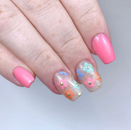 Load image into Gallery viewer, Pink Fizz Acrygel - sparkly blush pink
