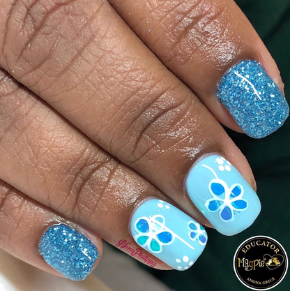 March Birthstone Glitter