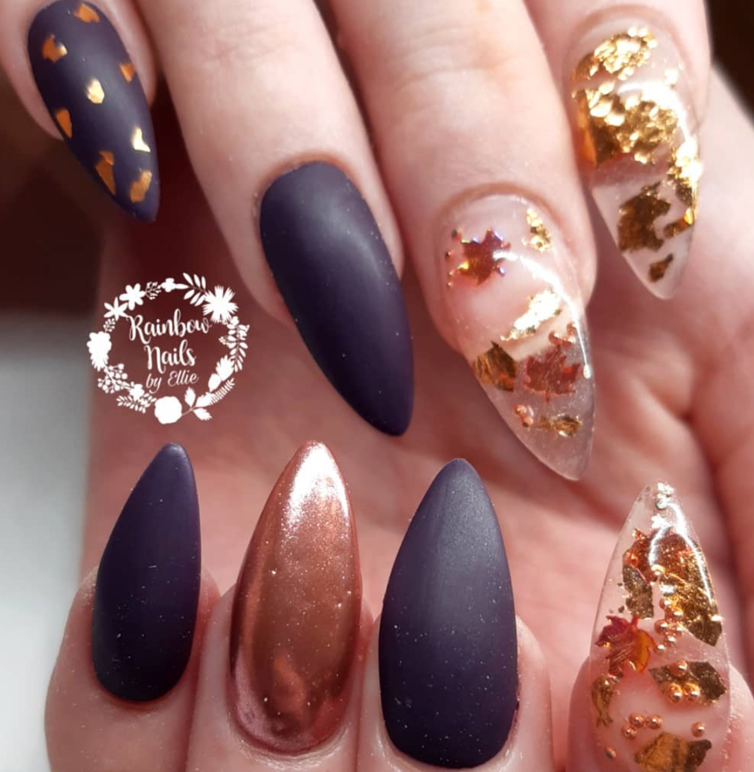 Rose Gold Leaf – MagpieBeautyUSA