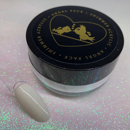 Angel Face Shimmer Acrylic Powder, 20g pot
