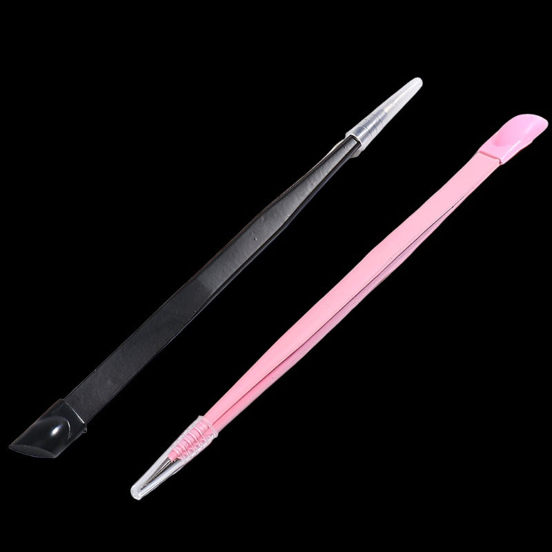 Straight Fine Point Tweezers - Silicone End