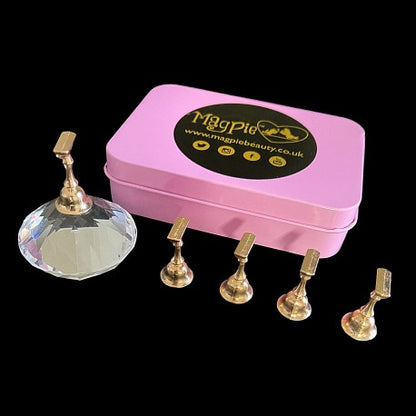 Oversized Crystal Nail Art Stand