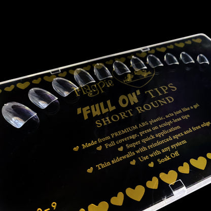 Clearance Full On Tips - SHORT ROUND