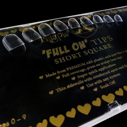 Clearance Full On Tips - SHORT SQUARE