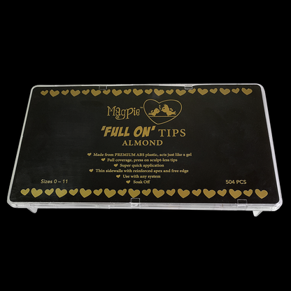 Clearance Full On Tips - ALMOND