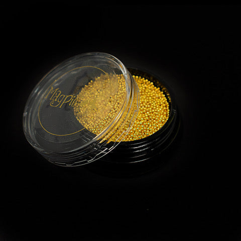 Gold Caviar Beads