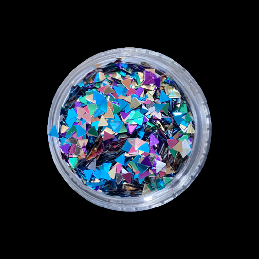 Metallic Triangle - Stacker Pot