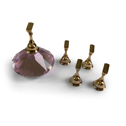 Oversized Crystal Nail Art Stand