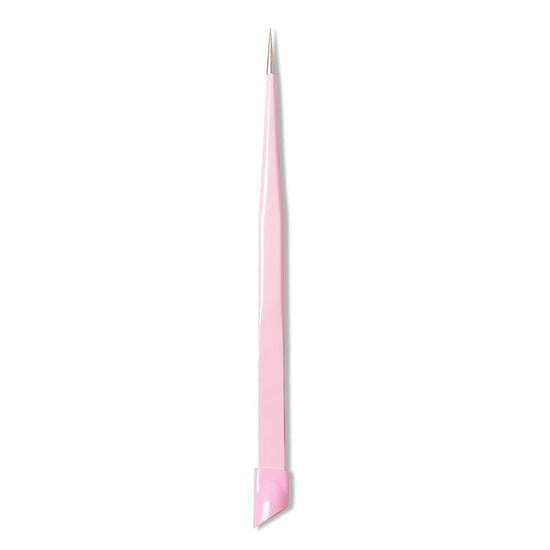 Load image into Gallery viewer, Straight Fine Point Tweezers - Silicone End
